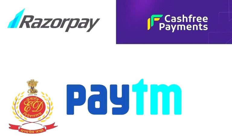ED Raids Razorpay, Paytm, And Cashfree Premises; Paytm Says No Link With Chinese Loan Merchants