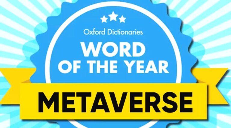 'Metaverse' Is Among the Top 3 Terms For Oxford's Word Of The Year For 2022