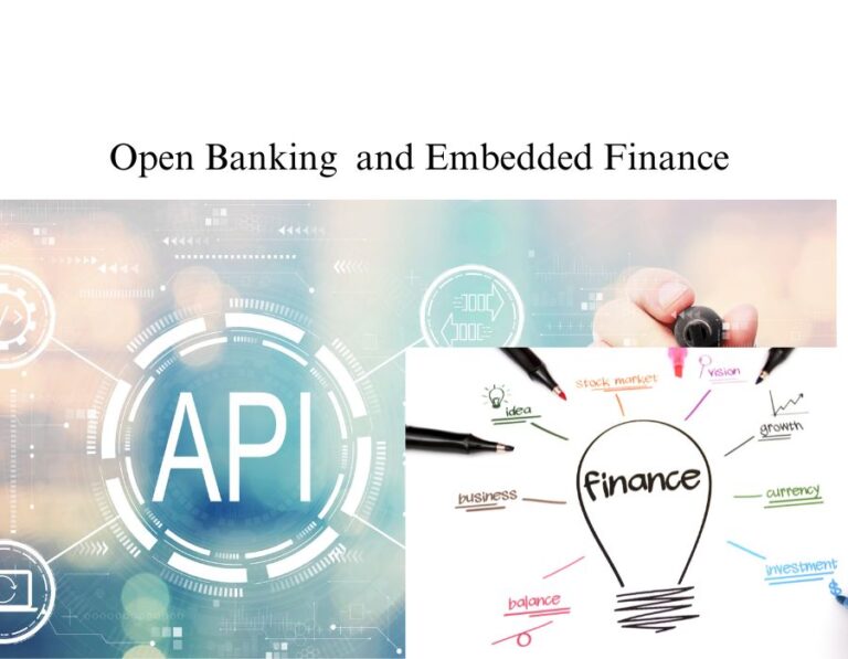 The Significance of Open Banking and Embedded Finance in Transforming the Financial Landscape